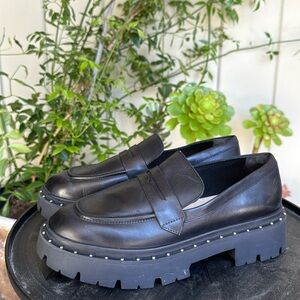 Schultz leather loafers